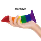 MYTHOLOGY Garrick Pride Intīmā ierīce M – 16.5 cm – Daudzkrāsains — Foto 2