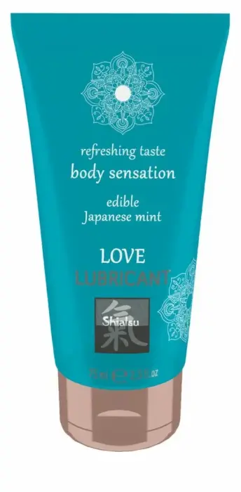 Love Lubricant Edible Gel Japanese Mint 100 ml – Refreshing Flavored Formula