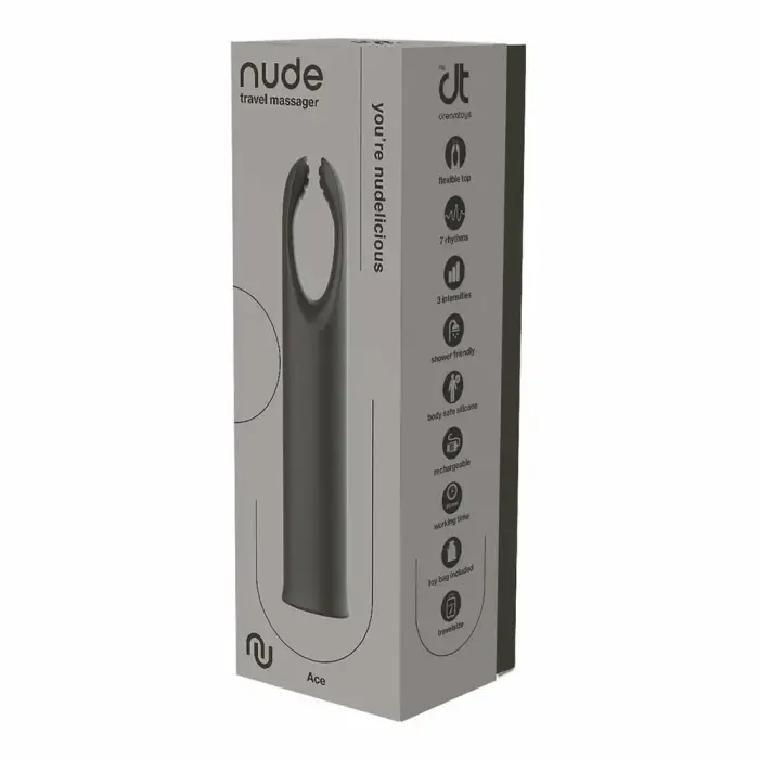 NUDE Ace – компактный дорожный массажёр-вибратор (wand)