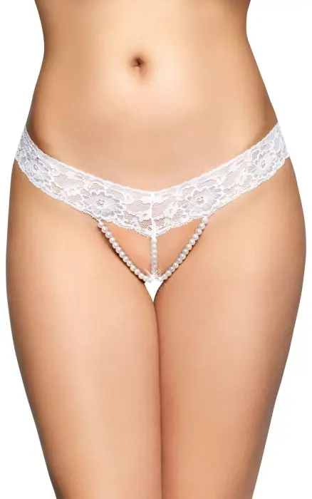 Stringid 2491 – valged – S/M