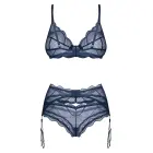 Obsessive Nightly Blue pesukomplekt – XL/2XL — Foto 5