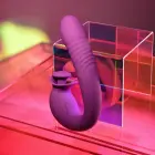 Evolved Deep Ecstasy Thrusting & Rotating Rabbit Vibrator – 16.5 cm (6.5″) – Pink — Photo 4