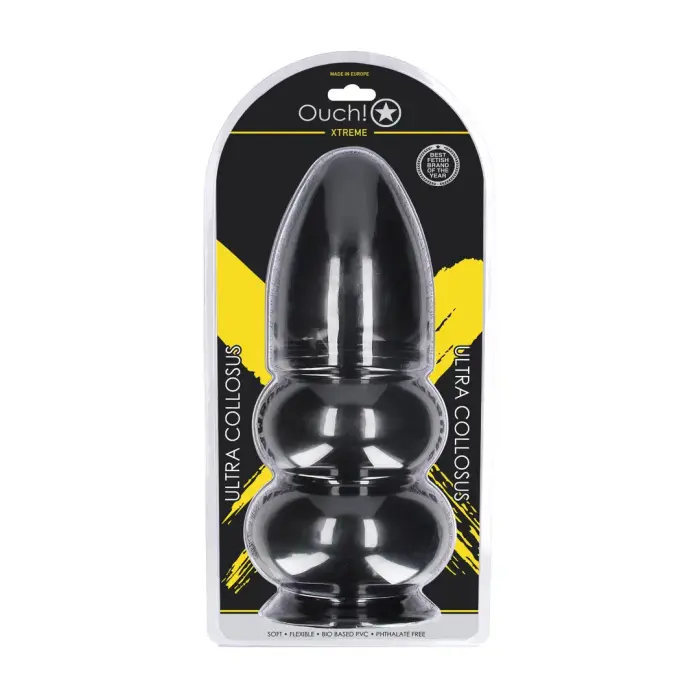Ultra Collosus анальная пробка – 33 cm (12.9″) – Черная