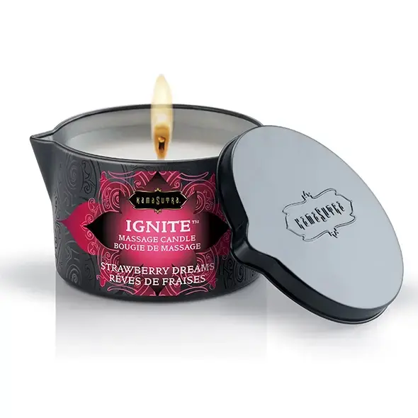 Kama Sutra Ignite массажная свеча Strawberry Dreams – 170 г