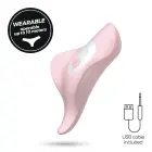 Mobula biksīšu vibrators ar tālvadības pulti – 12.5 cm (5″) – rozā — Foto 6