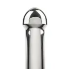 Mr. Steel divpusējs dildo – 20 cm (8″) – Sudrabs — Foto 6