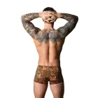 Мужские боксеры Male Power с кольцом для эрекции Boneyard – коричневый – XL Фото num