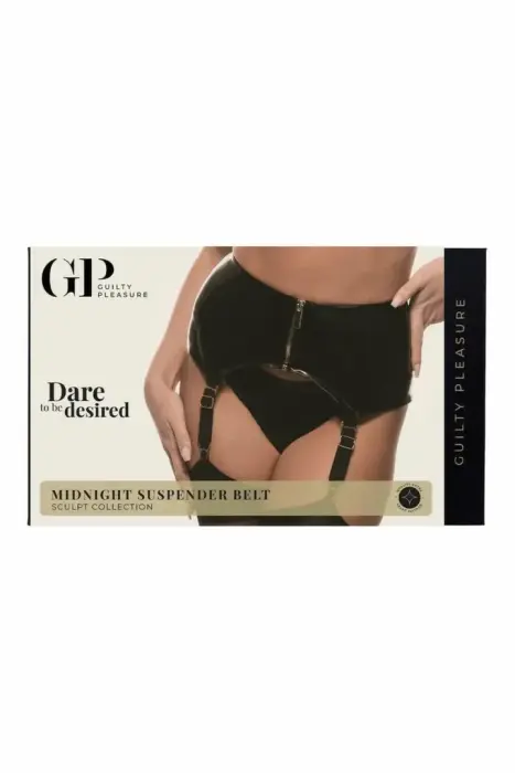 Guilty Pleasure Midnight Suspender Belt – must – M