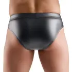 Svenjoyment Wetlook Slip Briefs – Black – L — Photo 5