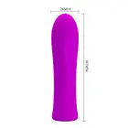 PRETTY LOVE Alfreda vibrējoša ola – 10 cm (4″) – violeta — Foto 6