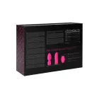 Pleasure Kit #4 - Vibrator with Different Attachments - Pink — Photo 1