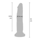 Happy Dicks reālistisks dildo ar piesūcekni – 19 cm (7.5″) – Rozā — Foto 2