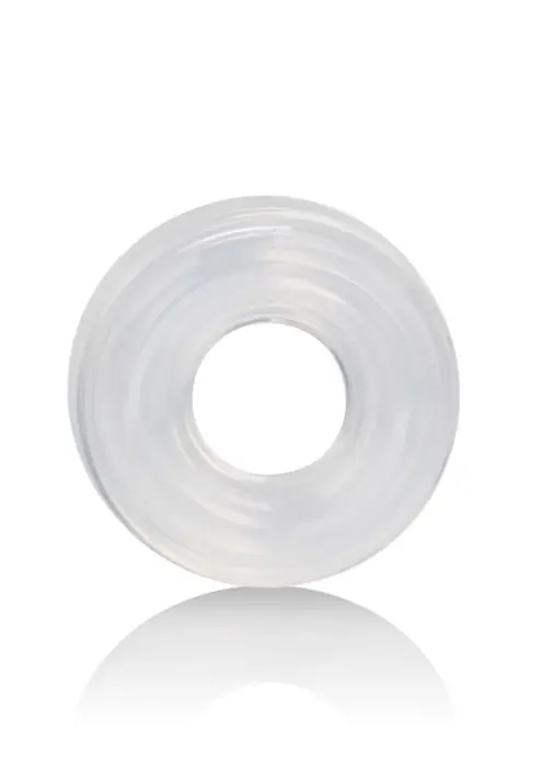 Premium Silicone Cock Ring – M – Clear