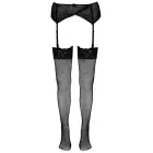 Fishnet Stockings with Lace Top – M/L — Photo 4