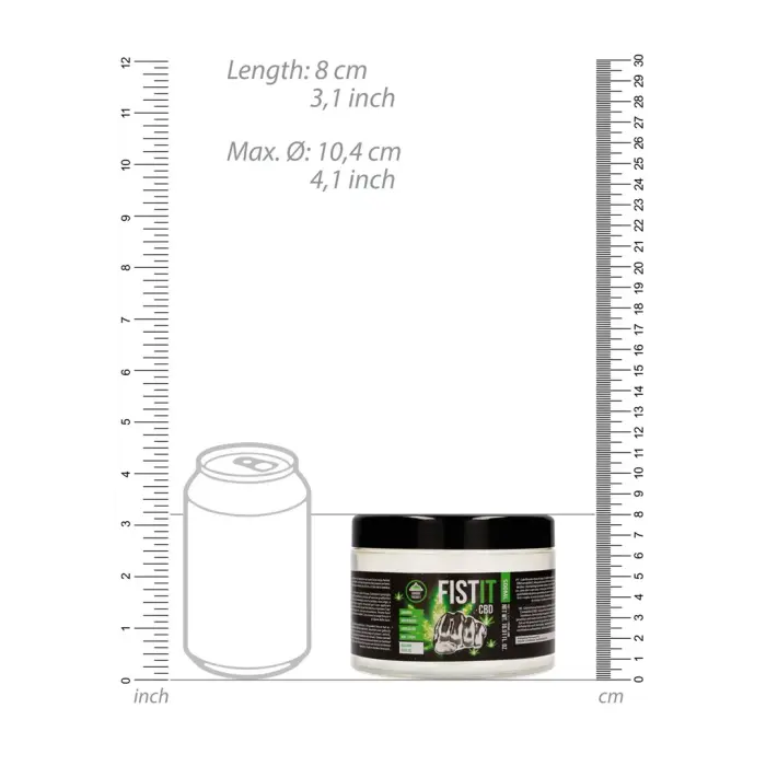 CBD lubrikants uz ūdens bāzes – 500 ml Foto 6