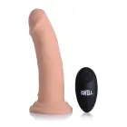 Swell Надувной и вибрирующий дилдо – 18 cm (7″) – розовый — Фото 5