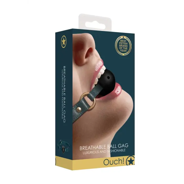 Ouch Halo Breathable Ball Gag – Green