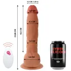 CYBER SILICONE Ben вибратор – 23.9 cm (9.4″) – телесный — Фото 2
