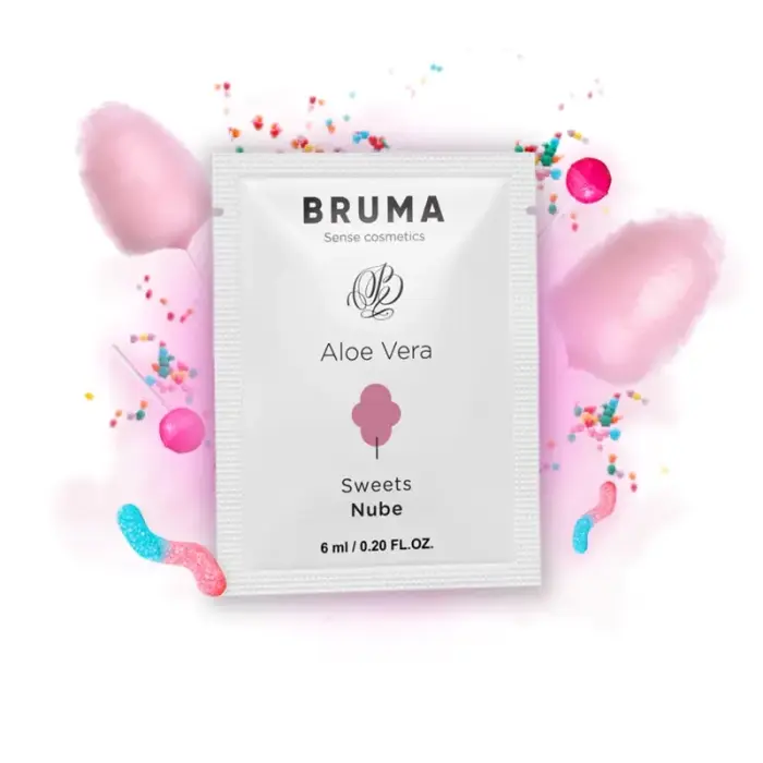 BRUMA Aloe Vera Water-Based Glide Gel – Sweets Aroma – 6 ml