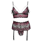 Cottelli CURVES Pearl Lace Bra & Suspender Set – 3XL/4XL — Photo 6