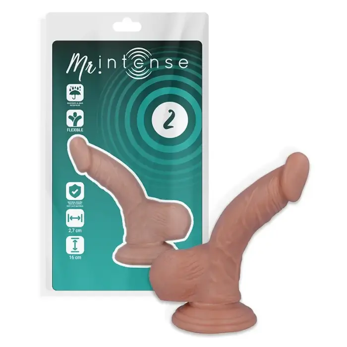MR INTENSE Model 2 anatoomiline dildo – 16 cm (6.3″) – nahavärv