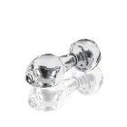 TOYJOY GLASS WORXX Anal Stargazer Glass Anal Plug – Clear — Photo 6