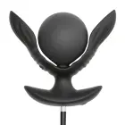 ANOS piepūšams anālais paplašinātājs ar vibrāciju – 10.9 cm (4.3″) – Melns — Foto 6