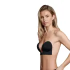 Bye Bra бесшовный бюстгальтер U-Style A Cup – чёрный — Фото 5