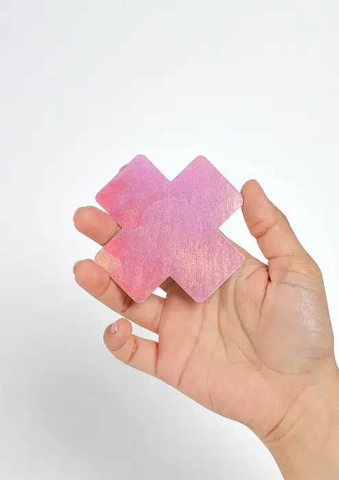 Ristikujulised nibukatted (2 paari) – mitmevärvilised Photo