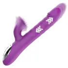 Fun Function Zenda Thruster & Rotation divkāršās darbības vibrators – 24.5 cm (9.6″) – violets — Foto 2