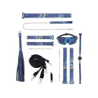 Ouch! Florence Collection premium bondage kit with handbag – blue — Photo 3