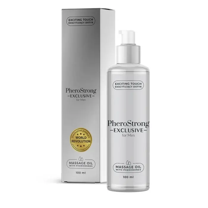 PheroStrong Exclusive for Men Massage Oil – 100 ml