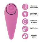 FeelzToys FemmeGasm клиторальный стимулятор с двумя моторами – 14 см (5.5″) – розовый — Фото 3