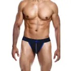 MaleBasics Neon Men's Thong – Blue – XL — Photo 7