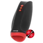 Jamyjob Novax Vibrating Masturbator – 19.7 cm – Black — Photo 4