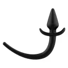 Addicted Toys Puppy Tail Silicone Plug – 7 cm – Black — Photo 4