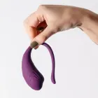 Tamago перезаряжаемое виброяйцо с пультом управления – 9 cm (3.5″) – фиолетовое — Фото 8