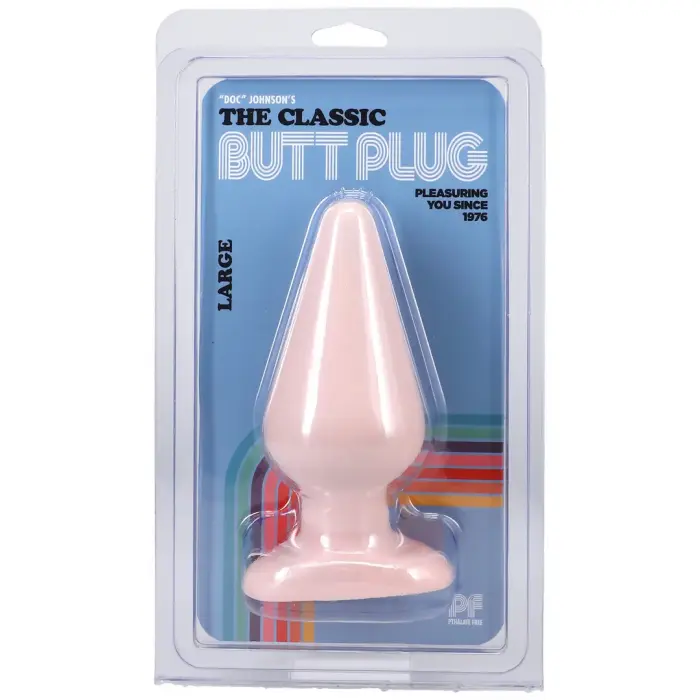 Doc Johnson The Classic Butt Plug – 15.2 cm – White