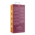 Lokāms bezlencu strapon vibrators – 18 cm (7″) – sarkans — Foto 2