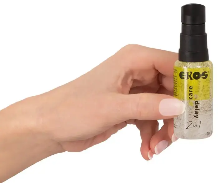 EROS 2in1 Care & Delay intīmais gels – 30 ml Foto 4