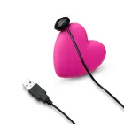 Je t'aime Pāru sirds vibrators – rozā — Foto 3