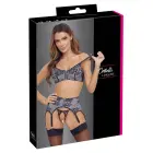 Cottelli LINGERIE set – white/black – M — Photo 1