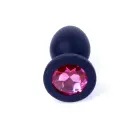 MyLove Toys Jewellery melns silikona anālais spraudnis – 7 cm (2.8″) — Foto 3