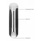 10 ātrumu uzlādējams lodes vibrators – sudrabains Foto 8