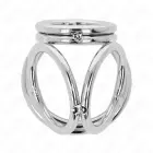 KINK Triple Chrome Steel Ring Set 3.8-5 cm — Photo 4
