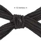 Polyester Bondage Rope - 32.8 ft / 10 m - Black Foto 1
