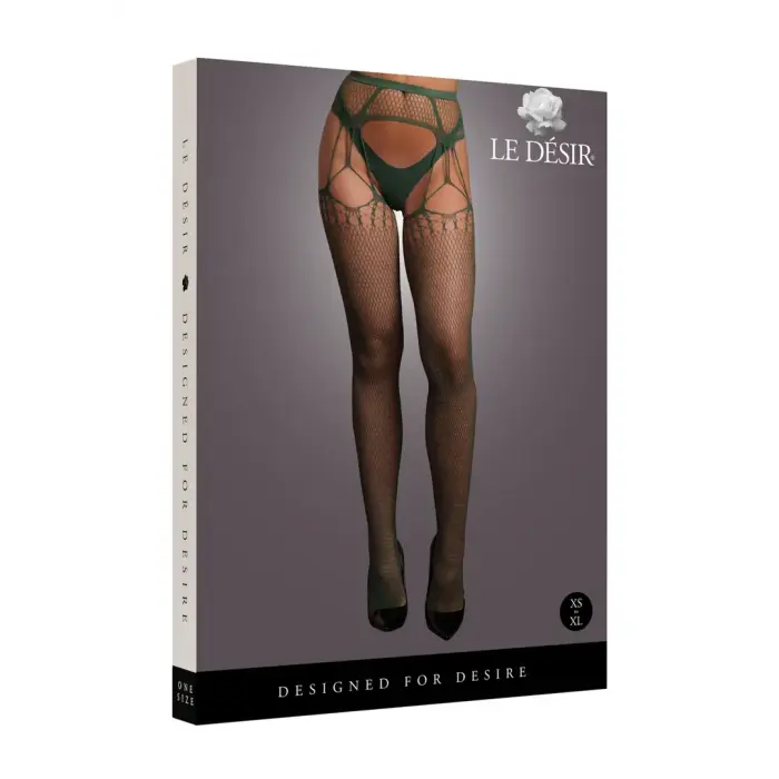 Shredded Suspender Pantyhose – One Size