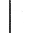 Kinbaku Bondage Rope – 10 m – Black — Photo 4