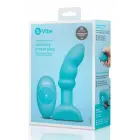 b-Vibe Rimming P-Spot Plug Black – Remote Control, Rotating Beads, 13.6 cm — Photo 1