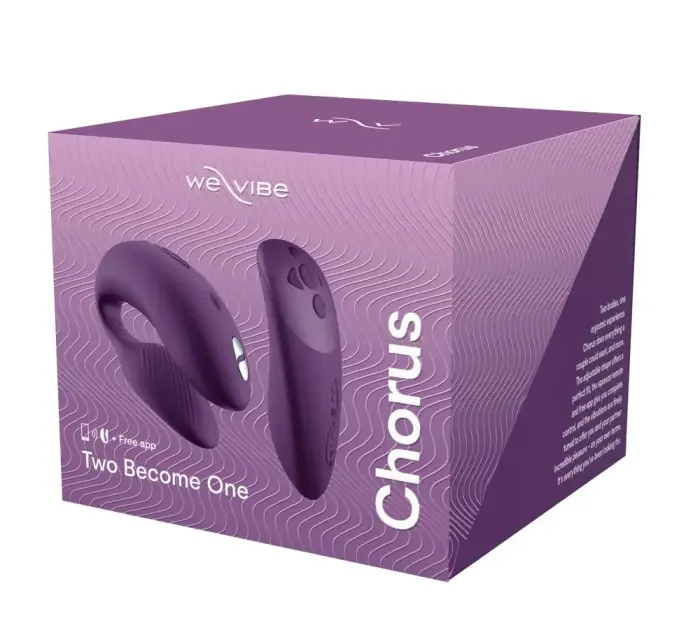 We-Vibe Chorus двойной вибратор – 7.8 cm (3.1″) – фиолетовый